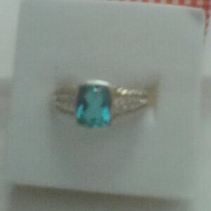 Blue Topaz Ring